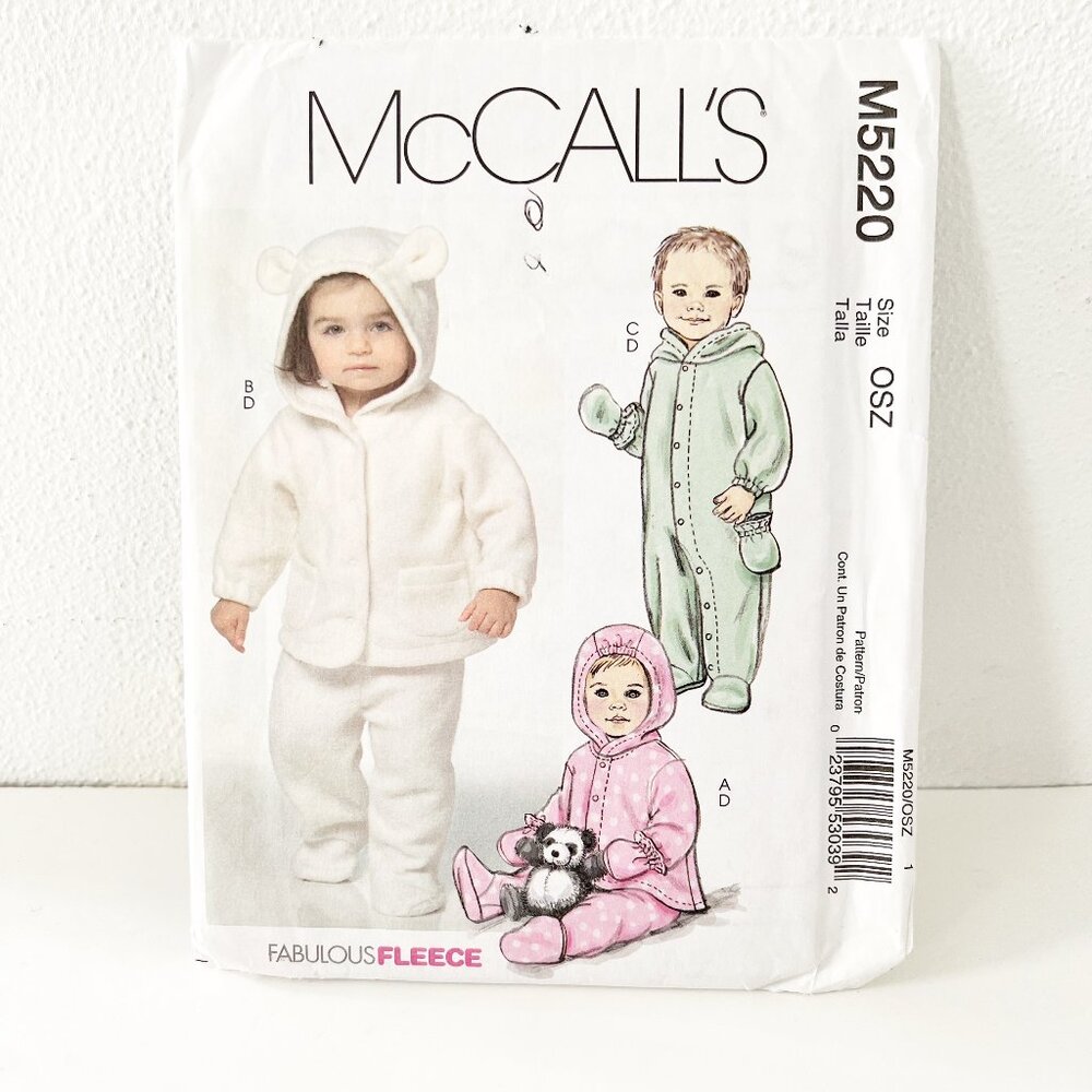 McCall's Sewing Pattern M5220